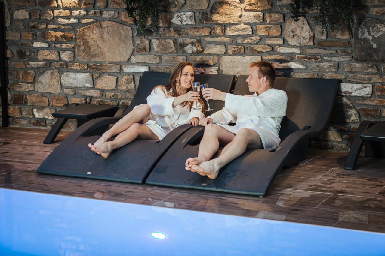 Ferienhof A&B Wellness Villa 12 Personen Hunningen Eksteriør bilde